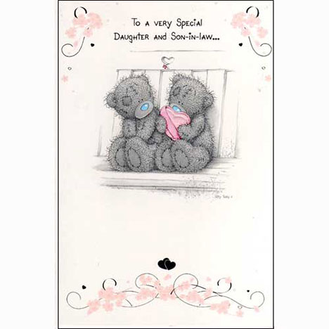 Daughter & Son in Law Me to You Bear Card £1.35